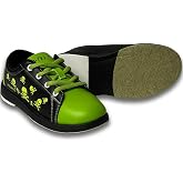 Pyramid Youth Skull Black/Green Bowling Shoes - Universal Slide Soles
