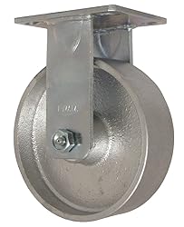 RWM Casters 46 Series Plate Caster, Rigid, Cast