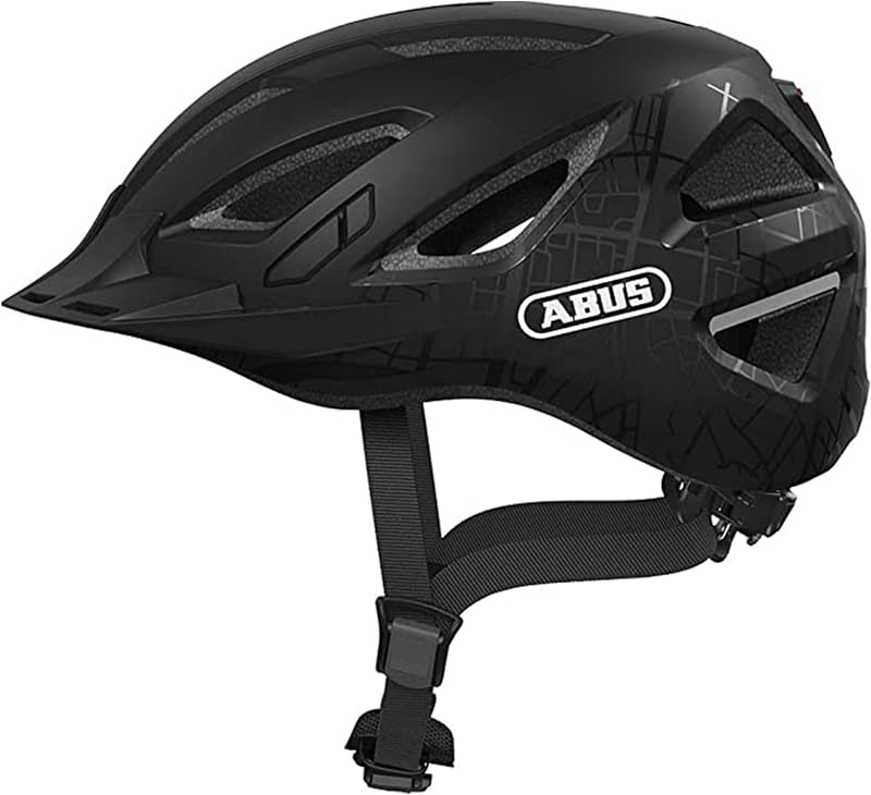 Casco Urbano Urban-I 3.0, Negro con Estampado, Talla S