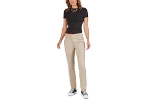 FIVESTAR GENERAL Women's Flex Skinny Work Pant, Mid-Rise, Hook and Eye Closure with Zipper Fly, Contoured Waistband
