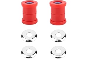 LangPu Harley Polyurethane Handlebar Riser Bushings Compatible with Harley Davidson Big Twin 1973-2018, Harley Sportster 1973-2003