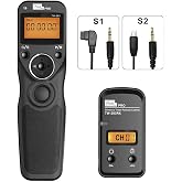 Wireless Remote Shutter Compatible for Sony Alpha a7 a7II III R RII RIII A7IV a7RIV a7S a300 a6000 a6500 a6400 a6300 a77II a100 a300 a450 a500 a580 a700 a850 a33 a55 a58 a65 a77 a99 RX100 II III IV