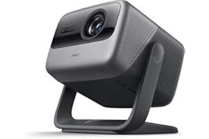 JMGO N1 Ultra 4K Triple Laser Projector, 360° Freestyle Gimbal, Blu-Ray 3D, 2200 CVIA Lumen, HDR 10, Android TV 11, 10W*2 Dynaudio Speakers, Instant Keystone Correction, Smart & Portable Theater