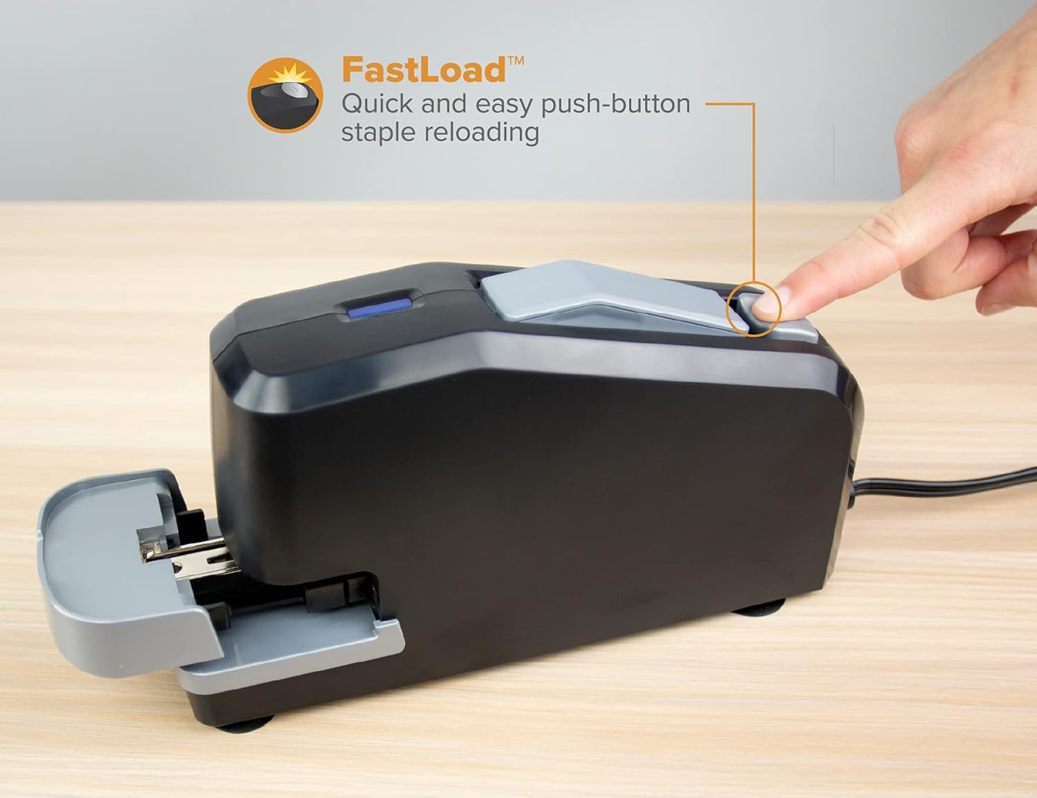 Bostitch Office Impulse 30 Sheet Electric Stapler Value Pack - Heavy Duty, No-Jam with Trusted Warranty Guaranteed by Bostitch, Black (02638) : Desk Staplers : Office Products