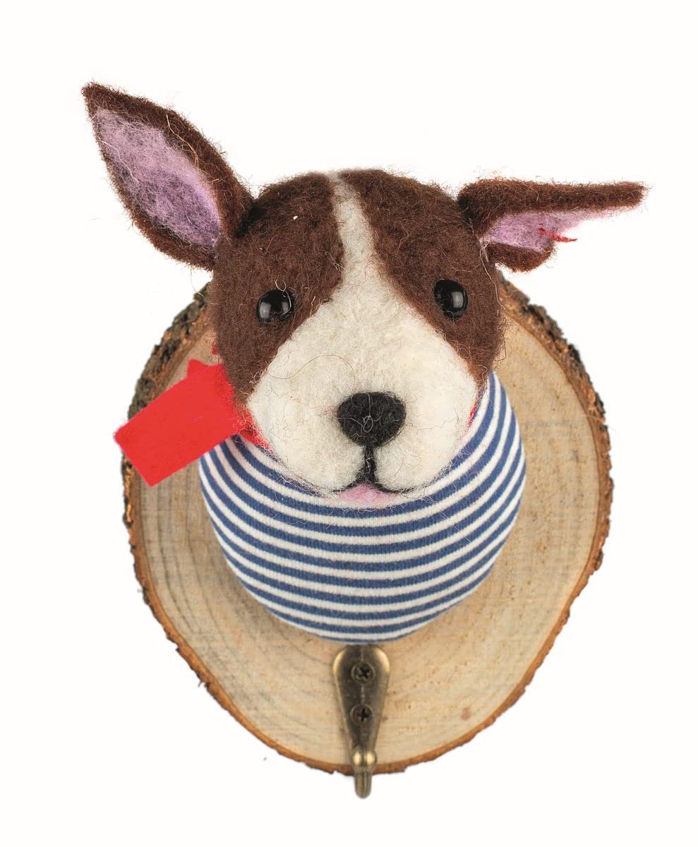 Baden Dog Coat Hook Striped 14 cm
