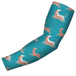 CHOO Zebra Print Softball Sports Compression Arm