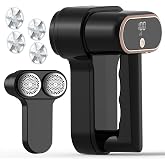 Dual Motors Rechargeable Fabric Shaver,3-Speed Lint Remover for Clothes Sweat & Furniture Couch,Eliminates Fuzz & Pilling,Ele