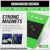 SWANLAKE 2-Pack Magnetic Wrench Organizer Rack 24 Wrenches Metric SAE Compact view 3