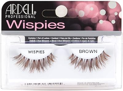 Ardell Wispies False Eyelashes Brown Natural Eye Enhancement