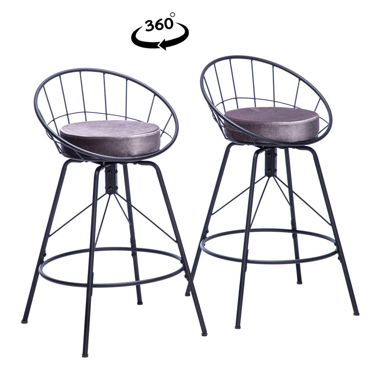 26 inch swivel counter stools