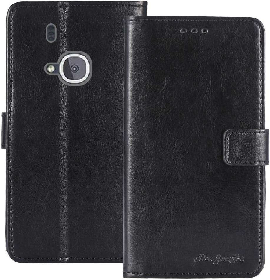 TienJueShi Black Book-Style Flip Leather Protector Case TPU Silicone Cover Skin Etui Wallet for Nokia 3310 3G 2.4 inch 2017