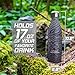 Insulated Stainless Steel Water Bottle - Endangered Species Edition - Metal Thermo Style Bottles Great For Sports, Gym, Kids - Keeps Drinks Hot & Cold - 17 Oz Large