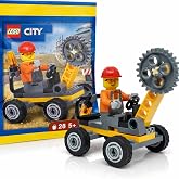 Lego City Paper / Foil Pack Builder with Buzzsaw Vehicle