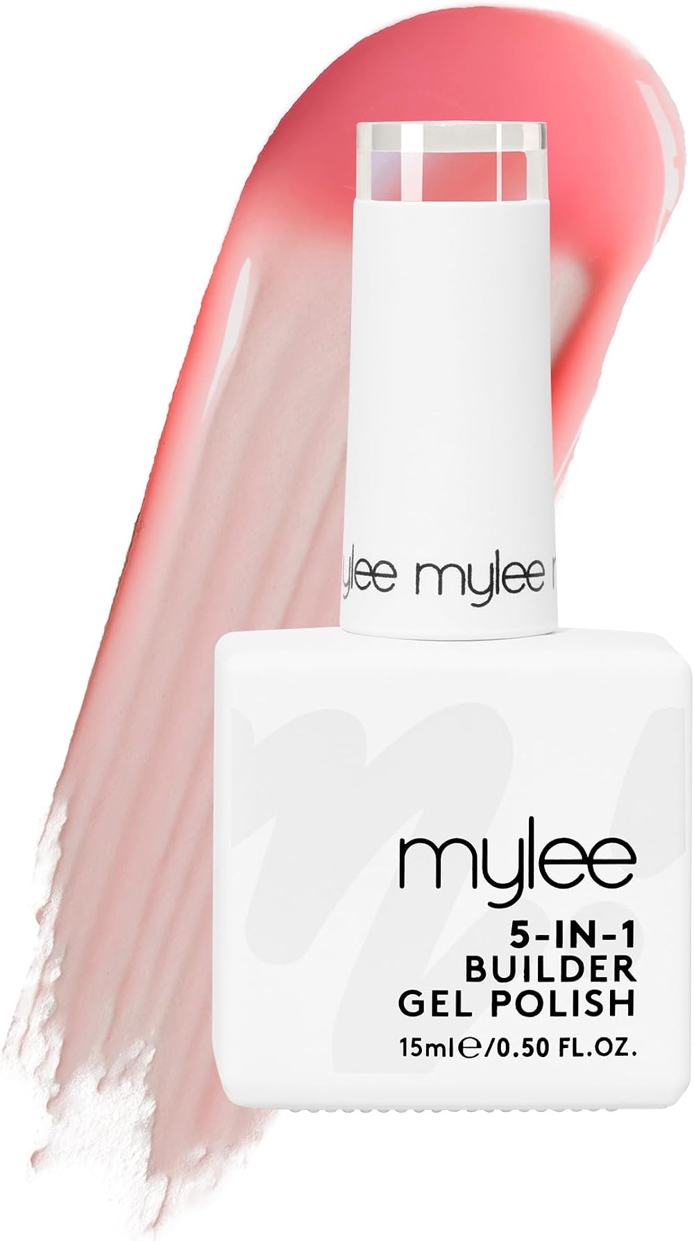 Mylee 5 in 1 Builder Gel 15ml UV/LED Nail Polish Coat Rose