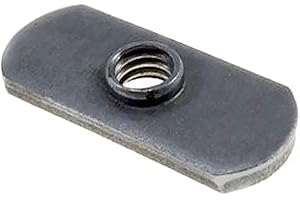 MAGIC HUB 20 Pack 5/16-18 Spot Weld Nuts - Double Tab - Center Hole Design Spot Weld Nut - Low-Carbon Steel (20)