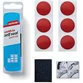 WELDTITE Red Devils Self Seal Bike Puncture Kit (6 Patches). | Triple Layer Adhesive, Easy To Use, Versatile For Various Bike Tires, Prevention and Repair Kit, Quick and Easy, Compact