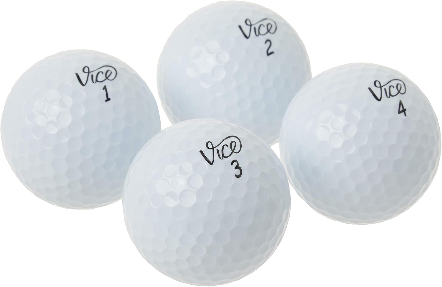 Vice Drive Golf Balls, White (One Dozen) : Sports & Outdoors