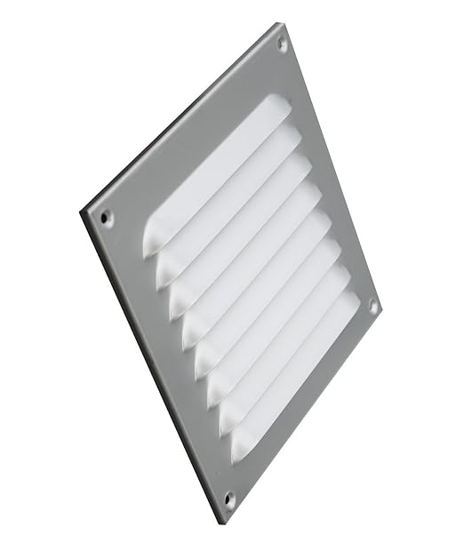 Lüftungsgitter Aluminium eloxiert rechteckig 230 x 170 mm Amazon.de