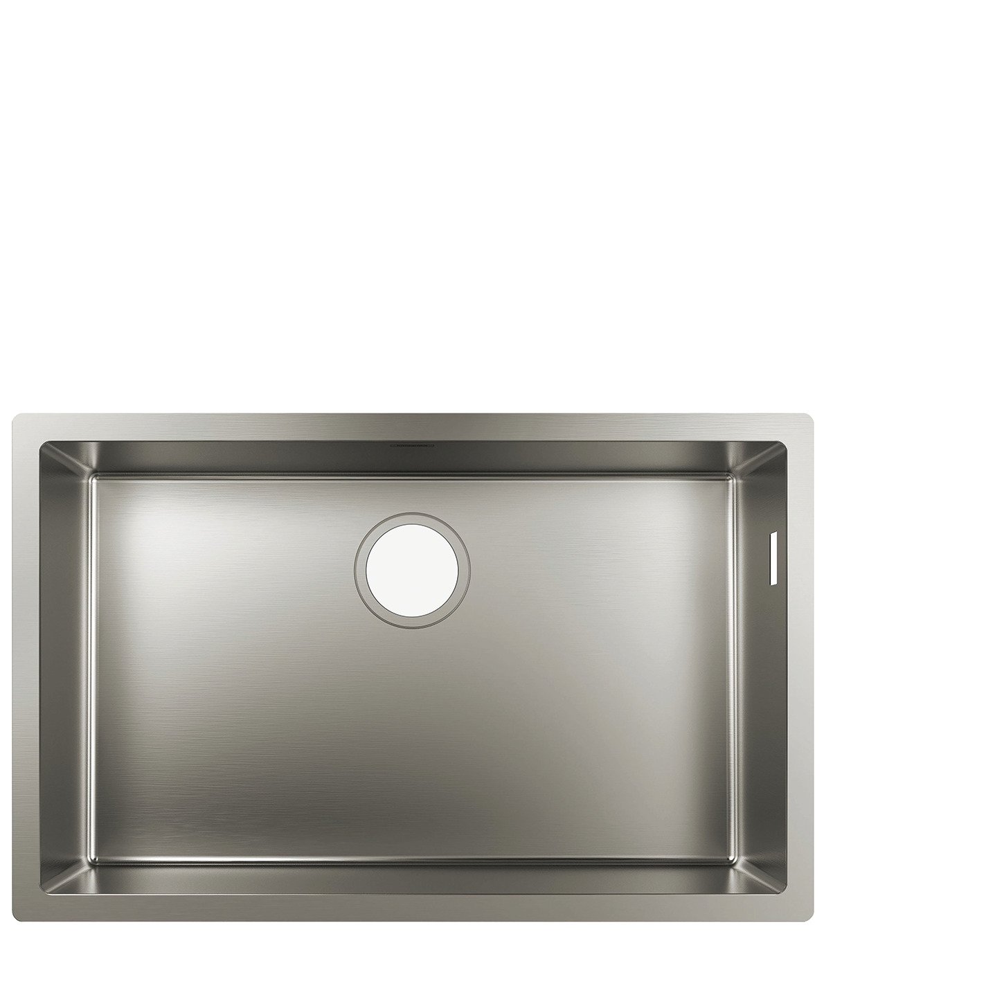 hansgrohe S719-U660 Undermount Sink 660, stainless steel
