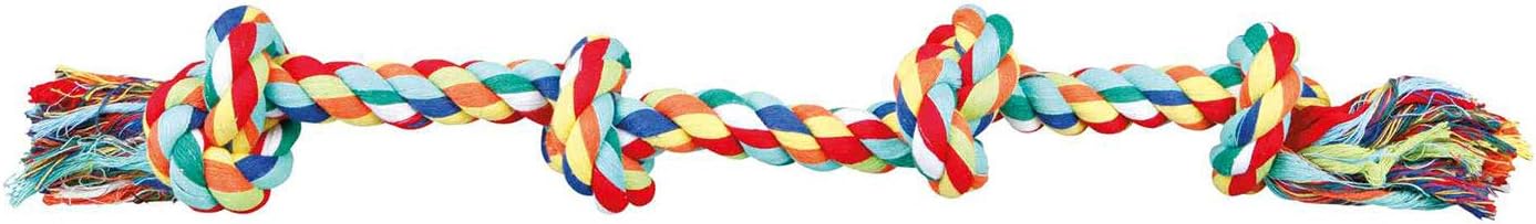 Trixie Denta Fun Cotton Mix Playing Rope for Dog 54 cm, Multicolor - Image 3