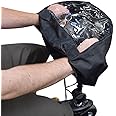 AlveyTech Clear Mobility Scooter Tiller Cover - Weatherproof Handicap Scooter Cover for Panel - Pride Scooter Accessories for Outdoor Travel, Protection from Sun, Snow, Dust, Wind, & Rain