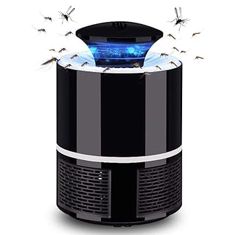JFUIOTU Mosquitos and Flies-Killer Trap  USB Powered Electronic Insect Trap Bug Zapper & Mosquito Killer With LED Lamp, for Home Kitchen, Bedroom, Patio Yard Office Etc.