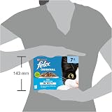 FELIX Original Senior 7+ Fish Selection in Jelly Wet Cat Food 12x85g Pack of 4 view 4