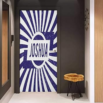 Amazon Com Onefzc Glass Door Sticker Decals Joshua Popular
