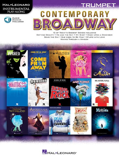 Contemporary Broadway: Instrumental Play-Along for Trumpet (Hal Leonard Instrumental Play-Along)