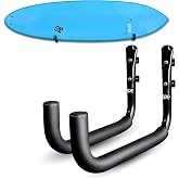 BPS Ultrastrong Ultrapadded Surfboard and Standup Paddle Board Rack, Longboard Shortboard Holder Wall Mount Storage with Marine Grade Stainless Steel Screws