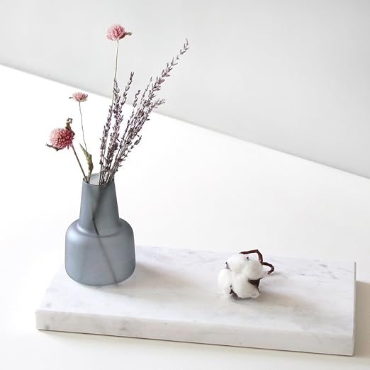 Amazon Blooming Me フラワーデザイナーおすすめ おしゃれ度up 人気のインテリア ドライフラワーミックス グレー花瓶set 千日紅ピンク ラベンダー 並行輸入品 ドライフラワー オンライン通販