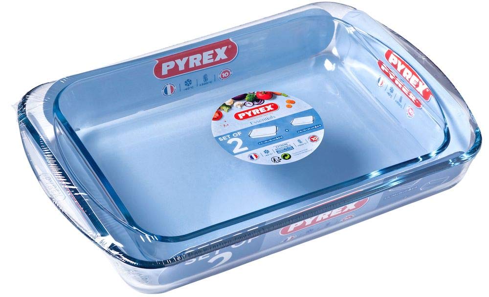 pyrex oven roaster