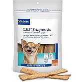 Virbac C.E.T. Enzymatic Oral Hygiene Chews for Dogs Beef 8.4 Ounces