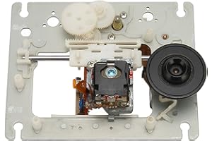 JVC-6 Optical Pickup Lens, Professional Optical Head Pickup Lens Replacement Repair Parts with Bracket for CD Players