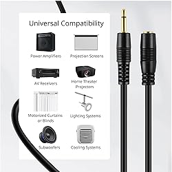 TNP 6FT Mono Extension Cable - 12V Trigger, IR