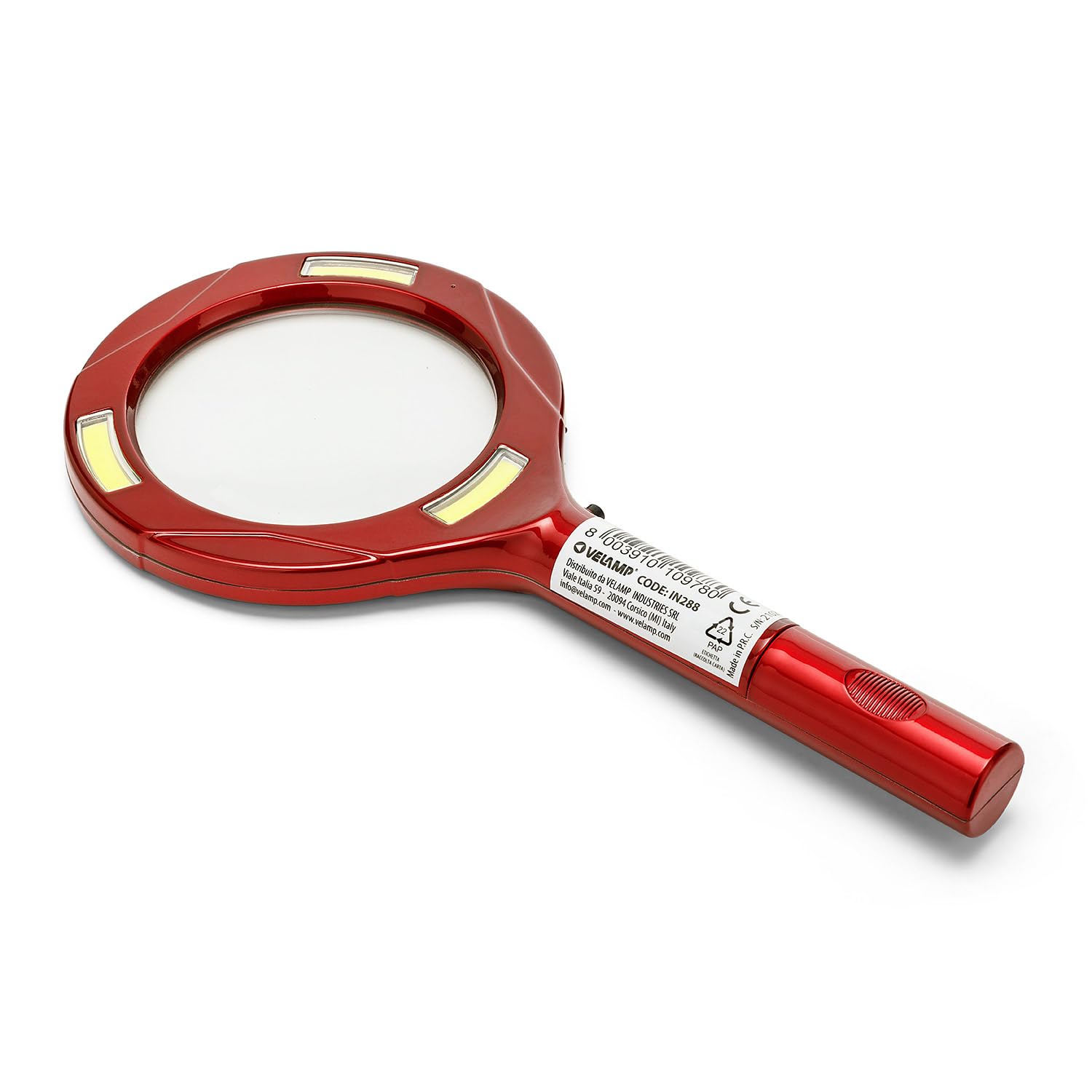 3X Magnifying Glass with Light, Illuminated Reading Magnifier with 3 Latest Generation COB LEDs, High Clarity and Lightweight, for Seniors, Books, Newspapers, Maps
