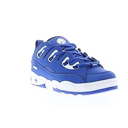 Osiris Men's D3 E Skate Shoe, Blue/White/Blue, 9.5