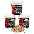 Camerons All Natural Extra Fine Apple BBQ Wood Chips (3 Pints, 0.473L ea)- Kiln Dried Wood Sawdust Shavings for Cocktail Smoking Guns, Stovetop Smokers, Smoke Boxes - Value Pack Barbecue Grilling Gift