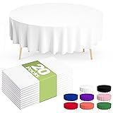 Pureegg Plastic Table Cloth Disposable 20