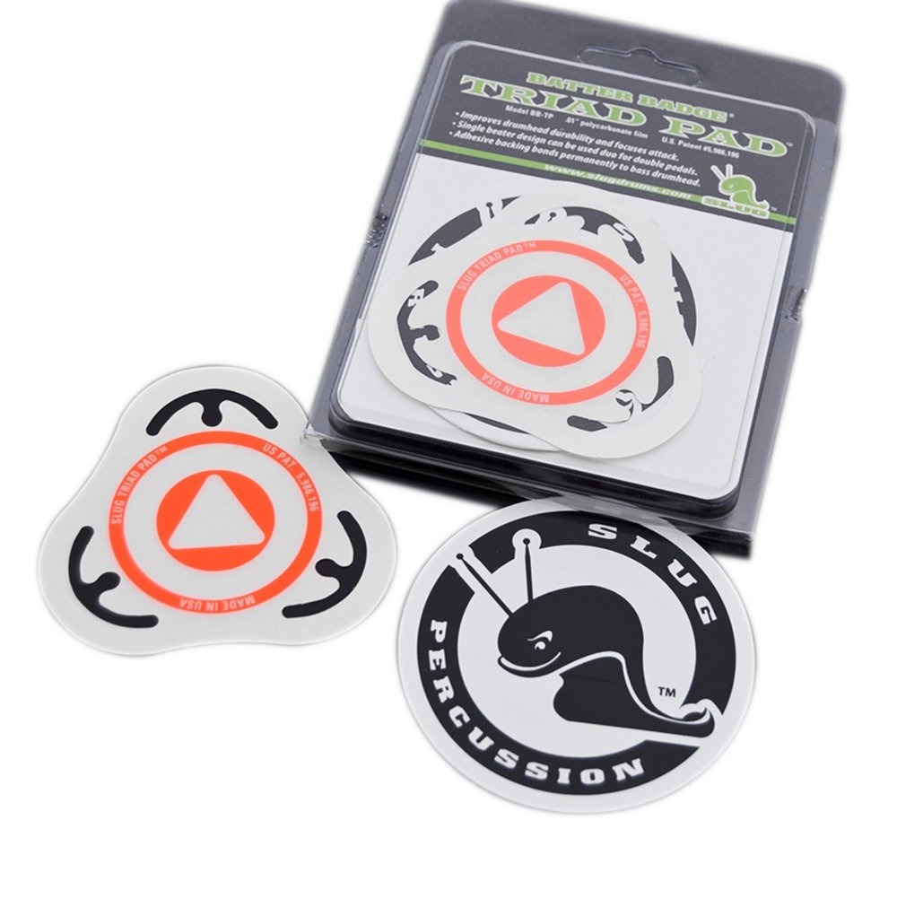 Slug Triad Pad Batter Badge - Orange