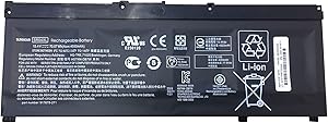 SUNNEAR SR04XL 917724-855 Battery Replacement for HP Omen 15-CE015DX 15-CE000 15-DC0000 Pavilion 15-CB000 Series Laptop 917678-271 917678-171 917678-2B1 917678-1B1 853294-855 HSTNN-DB7W 15.4V 70.07Wh