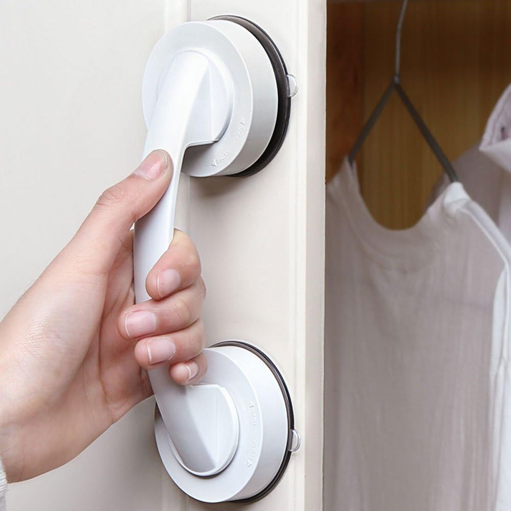 Fdit Anti-Slip Shower Handle Bathroom Shower Room Bar Handles Strong Suction Cup Handle for Bathroom Safety: Home & Kitchen