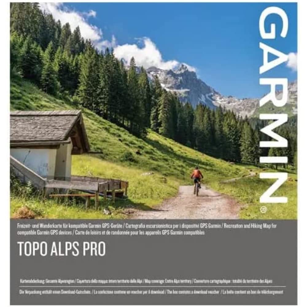 Garmin Topo Alps Pro, download voucher