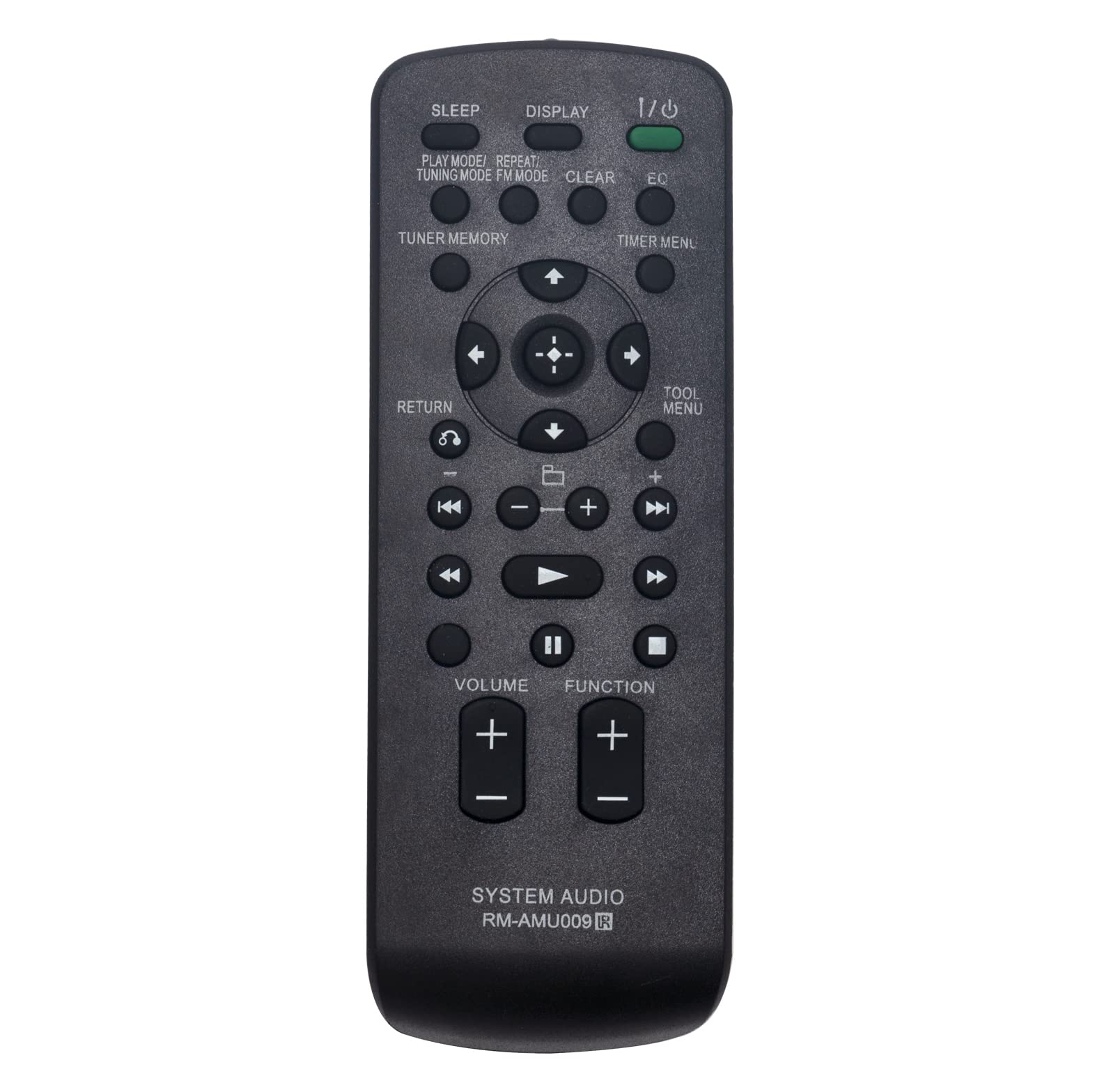 AULCMEET RM-AMU009 Replacement Remote Control Compatible with Sony Mini Hi-Fi System Audio Compact Speakers SS-EC79 HCD-EC79i HCD-LX20i MHC-EC79i CMT-LX20i MHC-EC69i MHC-EC99i