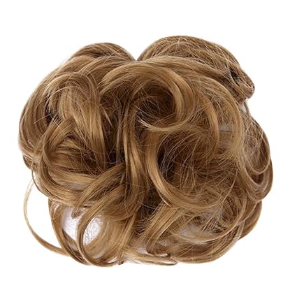 Inkach Messy Hair Bun Extensions For Black Women Hair Donut Updo