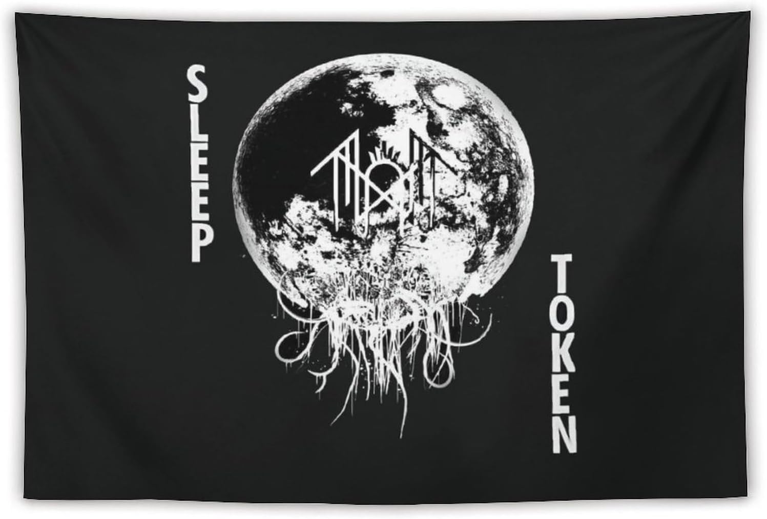 Tapestries - Dazkqbl Sleep Token Band Essential Network Tapestry Wall Art Background Tapestries Personalized Poster for Bedroom Home Wall Hanging Decoration 40inch*60inch