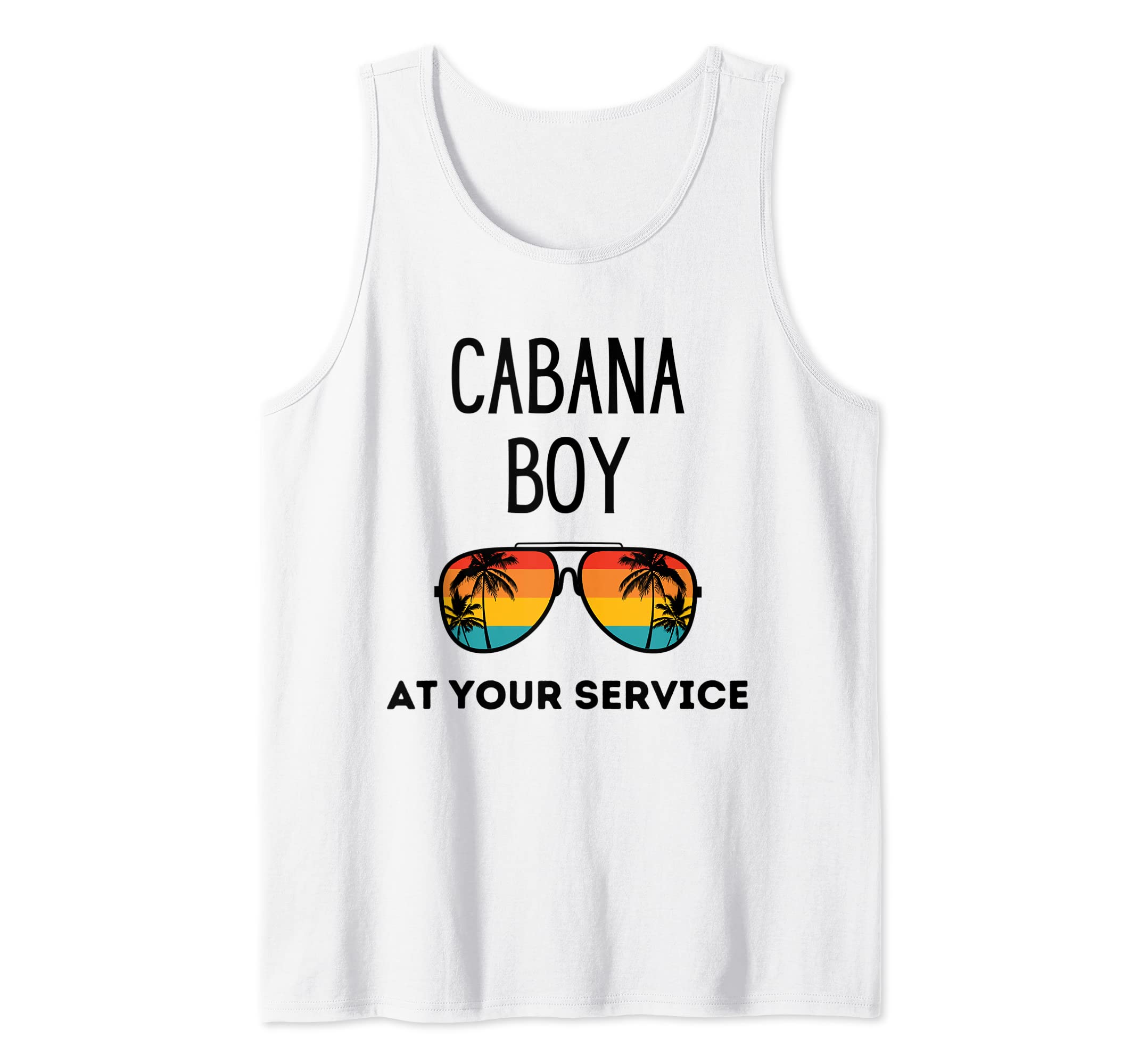 Photo 1 of Cabana Boy Funny Summer Pool Party Bartender Bartending Tank Top
