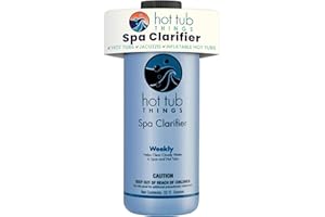 Hot Tub Things Spa Water Clarifier - Clears Cloudy Water, Improves Water Clarity & Softness, Enhances Spa Quality, Reduces Impurities, Fast-Acting Hot Tub Treatment - 32 Ounce