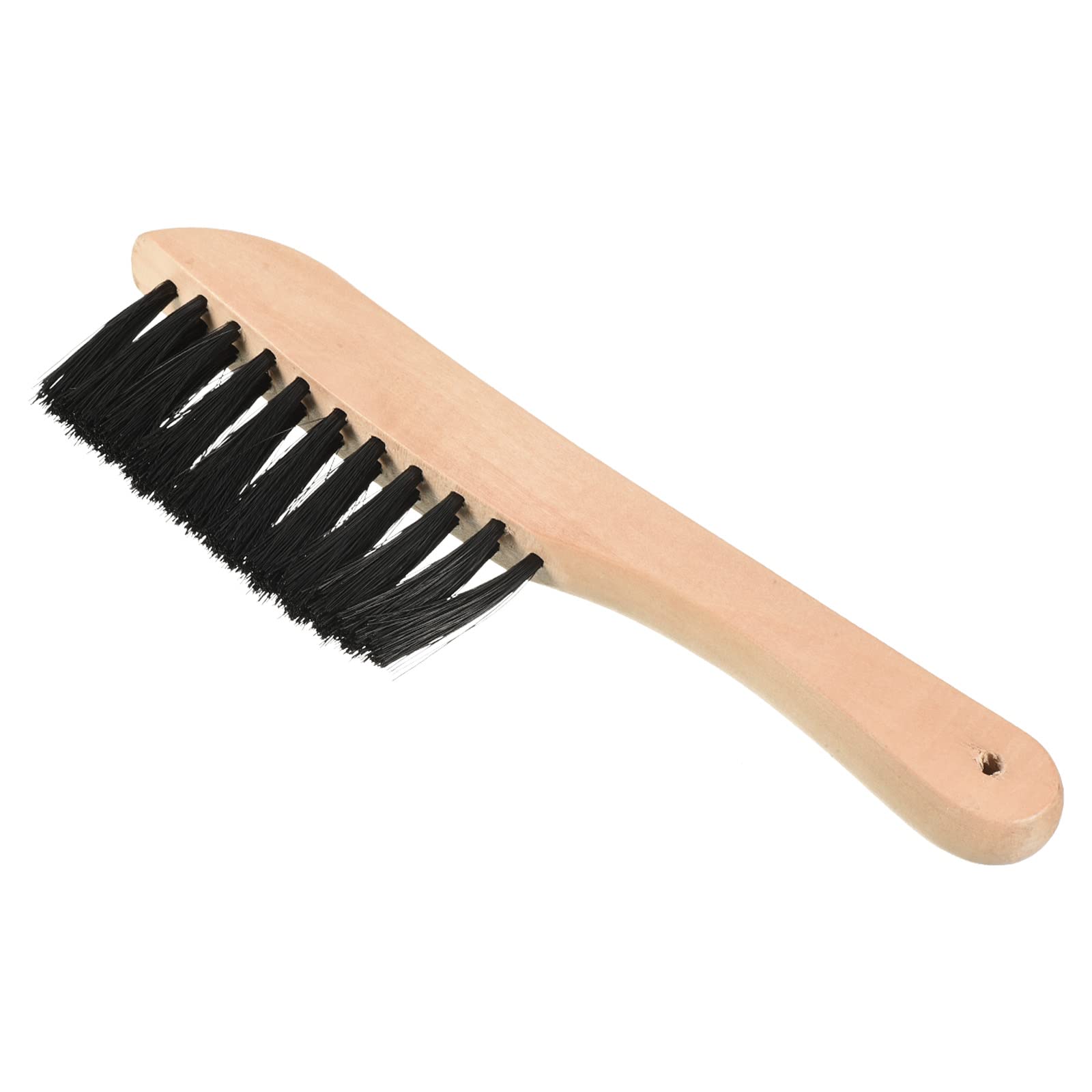PATIKIL 8" Billiard Table Brush, Billiards Pool Table Rail Brush Wood Cleaner Billiard Snooker Pool Table Tool Accessories, Natural