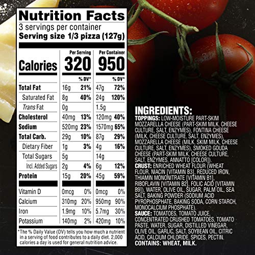 5 CALIFORNIA+KITCHEN+Cheese+Crispy+Pizza